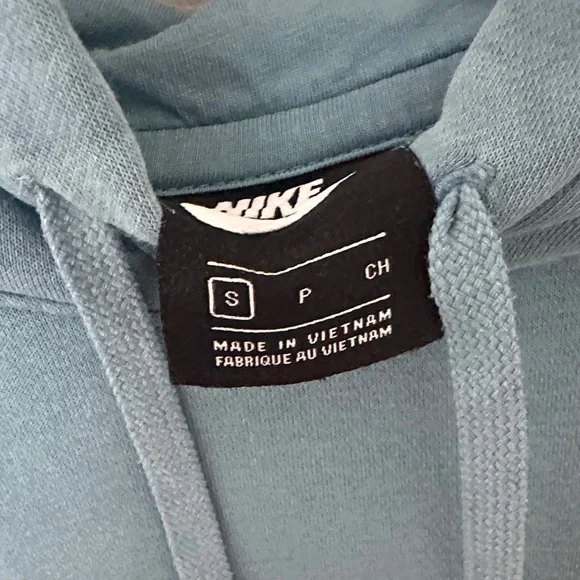 Nike Men's Teal Blue Pullover Hoodie - Picture 2 of 5